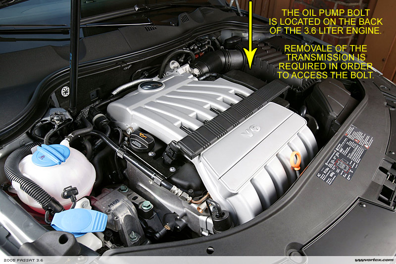 3.6 Oil Bolt Failure: Reference Material | Volkswagen Passat Forum