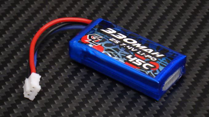 GL-Racing 330Mah 2S Lipo Battery with JST plug - Click Image to Close