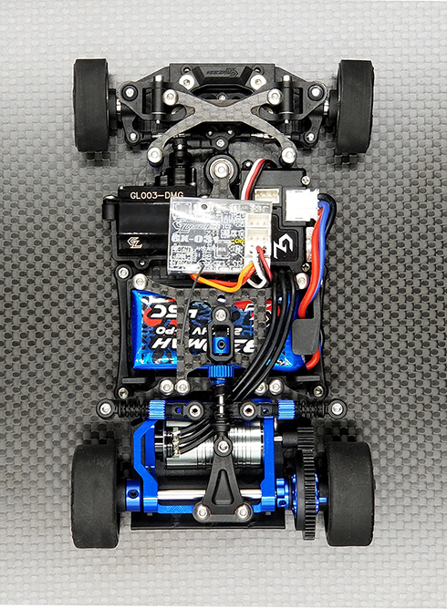 GLR 1/27 RWD Chassis - (Without RX) - Click Image to Close
