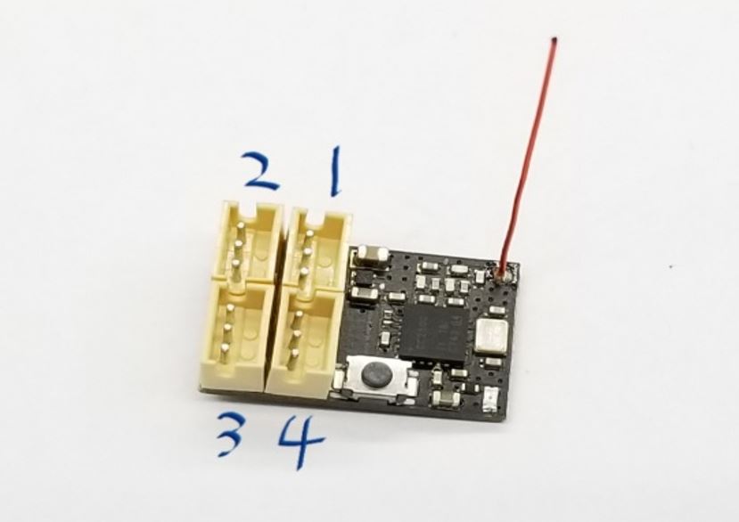 GL V2 Micro 2.4GHz FHSS-4 4 Channel receiver (Futaba) - Click Image to Close