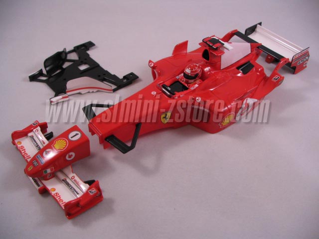 Mini-Z F1 Ferrari F2005 # 1 Michael Schumacher - Click Image to Close