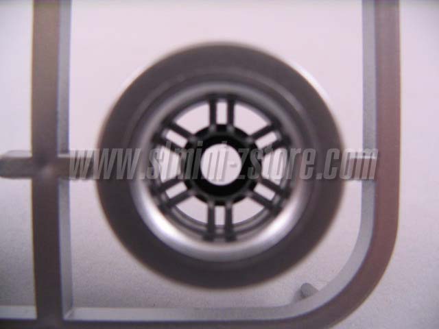 Kyosho F1 Silver Wheel Set (E-Type) - Click Image to Close