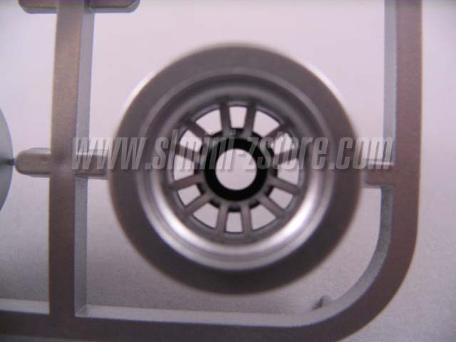 Kyosho F1 Silver Wheel Set (O-Type) - Click Image to Close