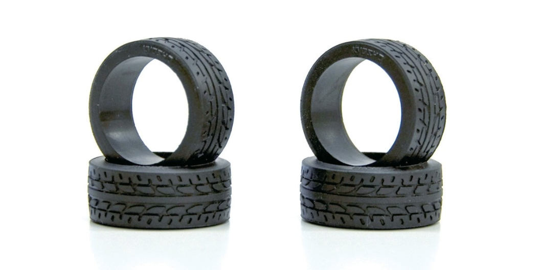 Kyosho Mini-Z Racing Radial Tire 30 (2 pair) - Narrow - Click Image to Close