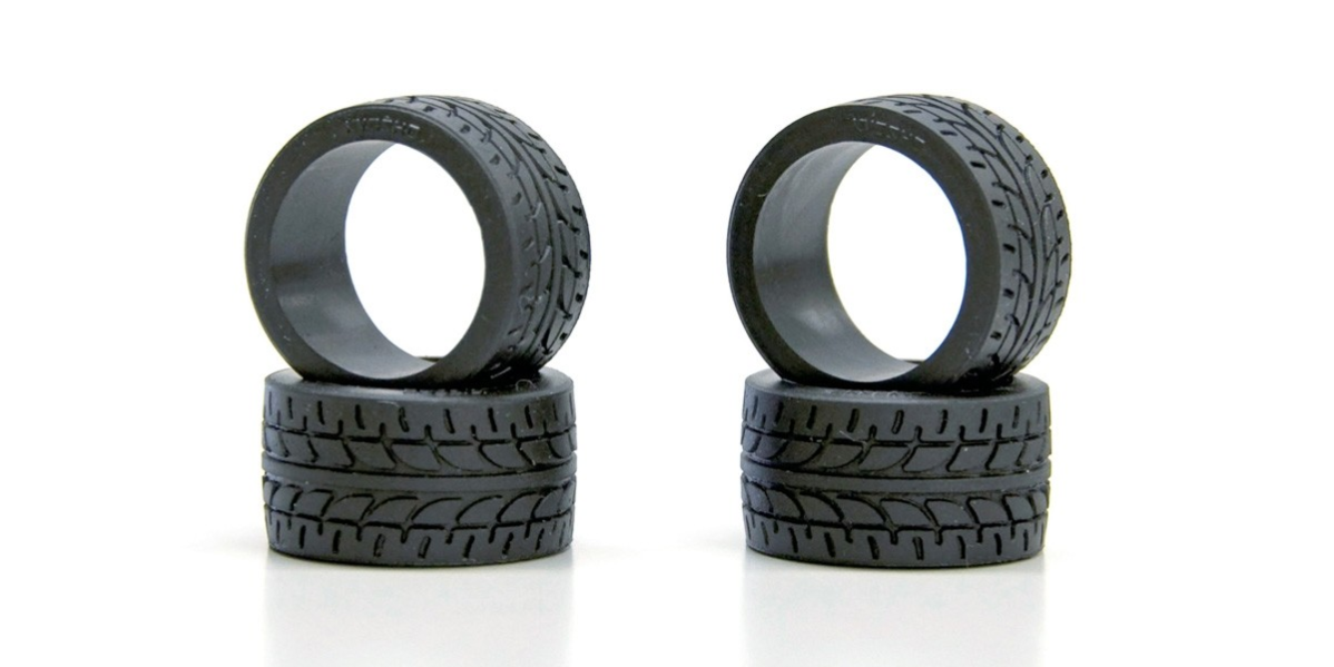 Kyosho Mini-Z Racing Radial Tire 20 (2 pair) - Wide - Click Image to Close