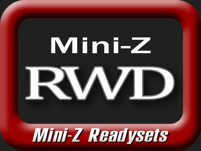 Mini-Z RWD Readysets