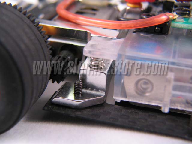 F1 Pro LCG Motor Mount (Orange) - Click Image to Close