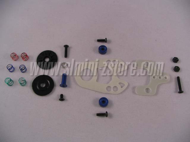 PN Racing MR-02 Fiberglass Multi Length Disk Damper Set (Blue)