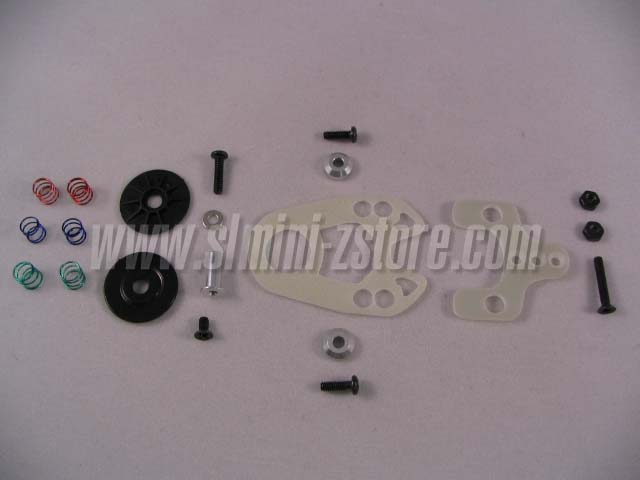 PN Racing MR-02 Fiberglass Multi Length Disk Damper Set (Silver)