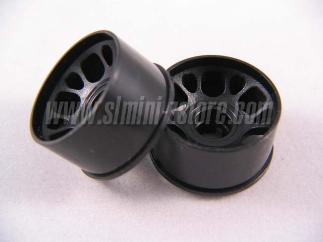PN Racing Black Rear Wheels 0 Offset (2 pcs.)