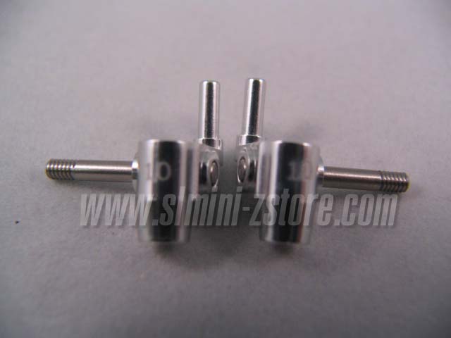 PN MR-02/MR-015 Aluminum Steering Knuckles 1° (Silver)