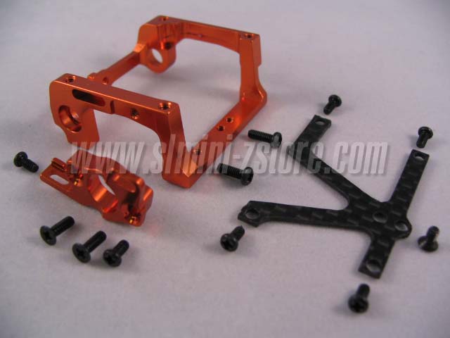 PN MR-02 98-102mm V4 LCG Motor Mount (Orange)