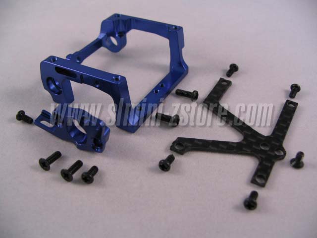 PN MR-02 98-102mm V4 LCG Motor Mount (Blue)