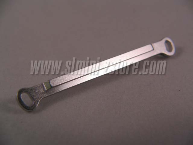 PN Racing MR-02 Toe bar +1� TOE IN (Silver)