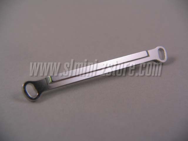 PN Racing MR-02 Toe bar 0� (Silver)