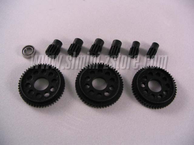 PN Racing Delrin 64 Pitch Pinion & Spur Gear Set