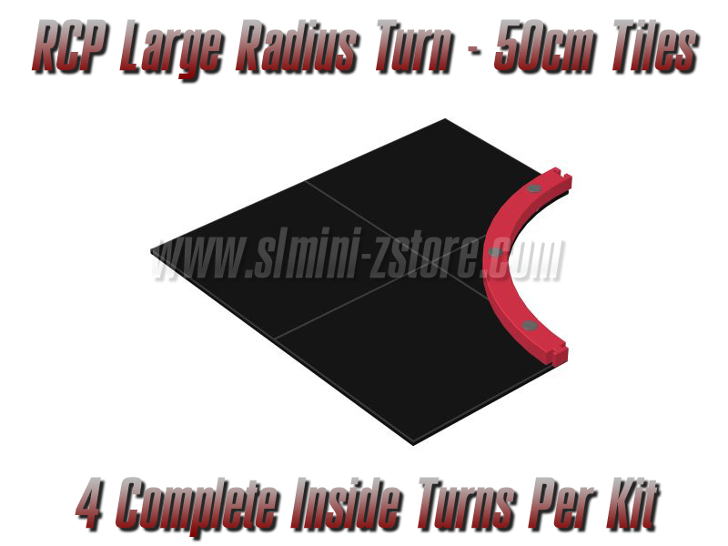 Wide Inside Corner Kit for 50cm tile track.